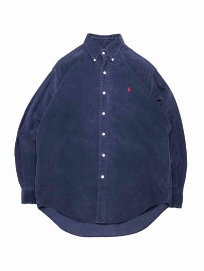 90s RalphLauren Corduroy Shirt, - S.O　used clothing Online shop