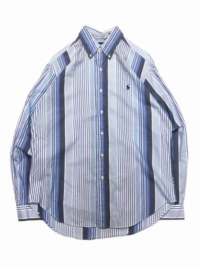 Striped ralph 2025 lauren shirt