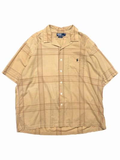 Polo by Ralph Lauren Open Collar Shirt, - S.O　used clothing Online shop