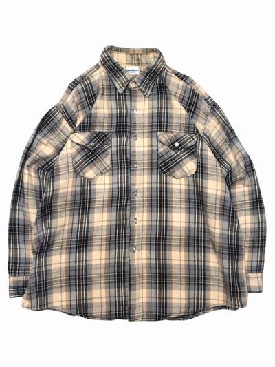 70s OSHKOSH flannel shirts - S.O used clothing Online shop