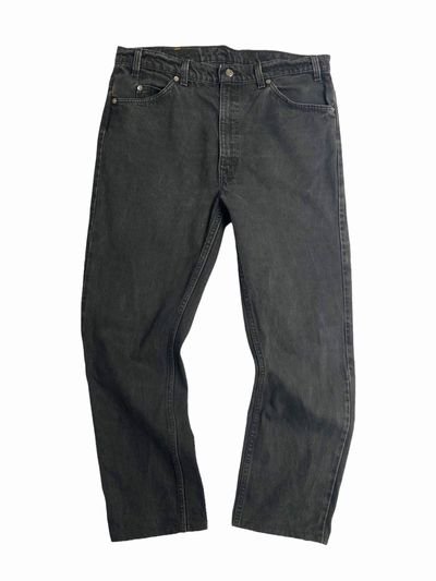 90s USA製 LEVI'S 505 Black Denim Pants - S.O used clothing Online shop