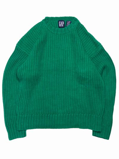 90s OLD GAP Cotton Knit - S.O used clothing Online shop