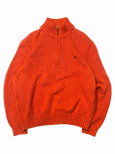 Polo Ralph Lauren ハーフジップニット#1, - S.O　used clothing Online shop