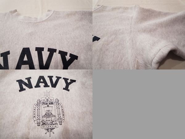 U.S.NAVAL ACADEMY STORE ReverseWeaveType Sweat - S.O used clothing