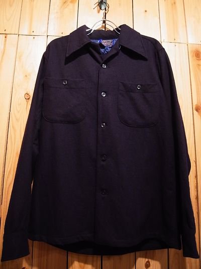 70s PENDLETON Wool Shirts - S.O Used Clothing Online Shop