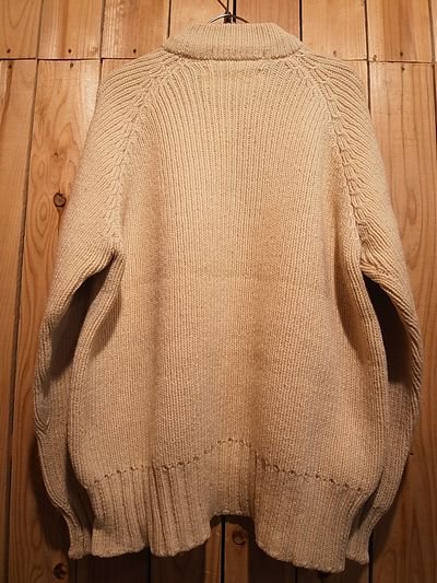 70s イギリス製 旧タグ Peter Storm wool sweater - S.O used clothing