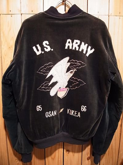 60s U.S. ARMY 別珍スカジャン - S.O used clothing Online shop