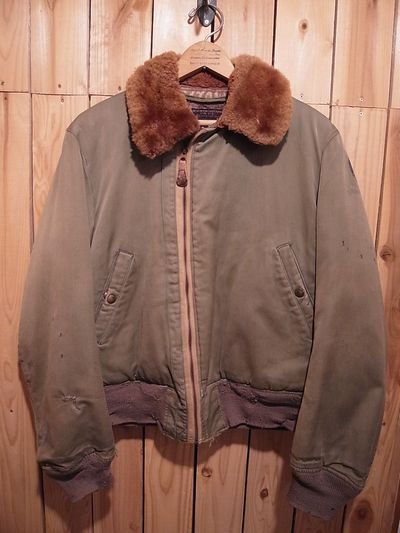40s U.S.ARMY,AIR FORCE B-15フライトジャケット - S.O used clothing ...
