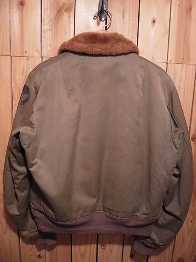 40s U.S.ARMY,AIR FORCE B-15フライトジャケット - S.O used clothing 
