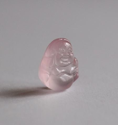 布袋尊（ほていそん）／ローズクォーツ