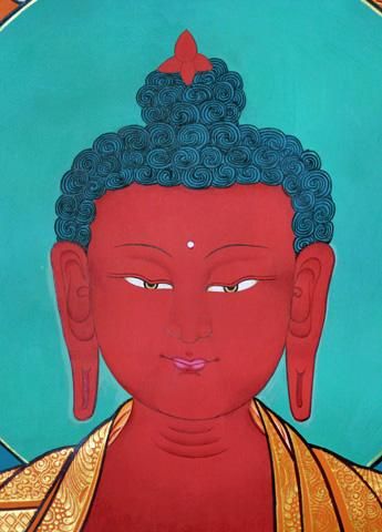 阿弥陀如来,（あみだにょらい）,タンカ（仏画）｜彩雲 - 彩雲(さいうん)