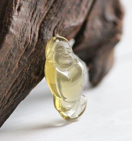 布袋尊（ほていそん）／イエロークォーツ - 彩雲(さいうん)