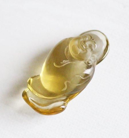 布袋尊（ほていそん）／イエロークォーツ - 彩雲(さいうん)