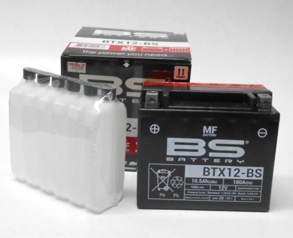BSバッテリー BTX12-BS 密閉式V - VESPA99.com ONLINE SHOP
