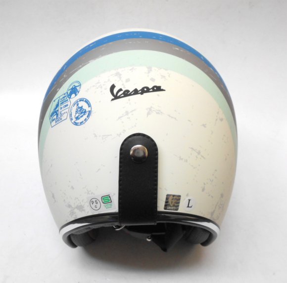 ヘルメット HERITAGE BIANCO-SPINO PIAGGIO純正 V - VESPA99.com ONLINE SHOP