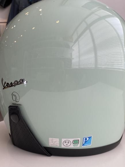 ヘルメット VERSILIA リラックス グリーン PIAGGIO純正 V - VESPA99