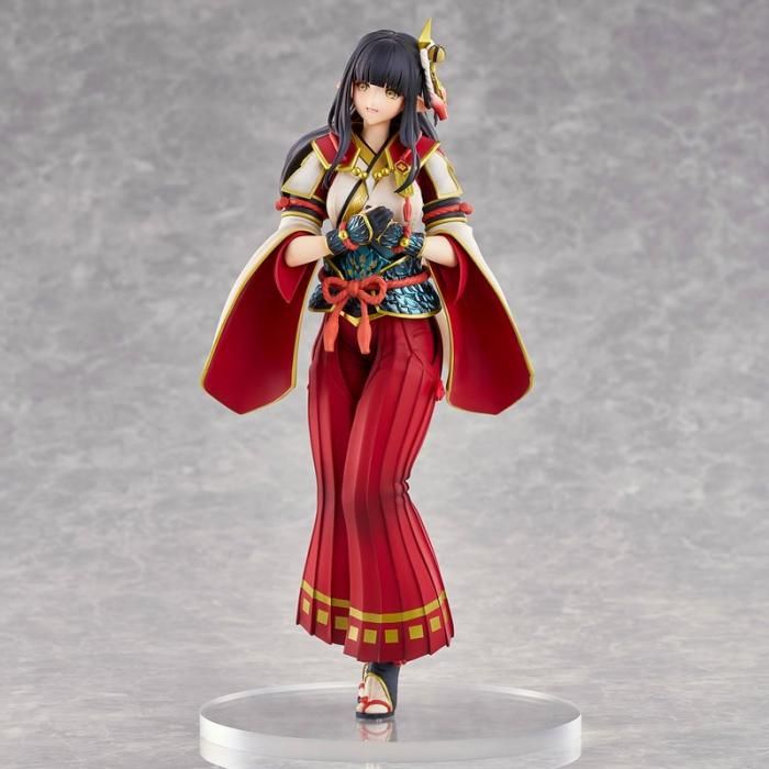 いま人気のアイテム モンスターハンターライズ 里の受付嬢ヒノエ 完成品フィギュア ゲームキャラクター