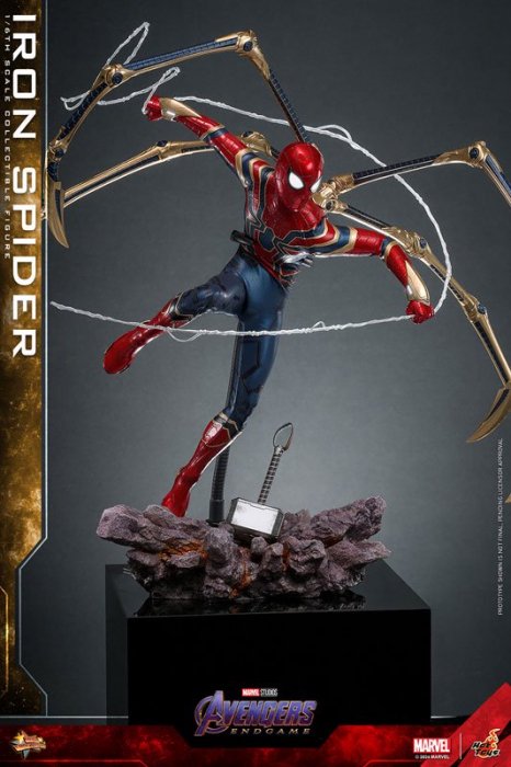 ムービー・マスターピース 1/6スケールフィギュア アイアン・スパイダー [ホットトイズ]【同梱不可】《０８月予約》 - パステルホビーオンライン