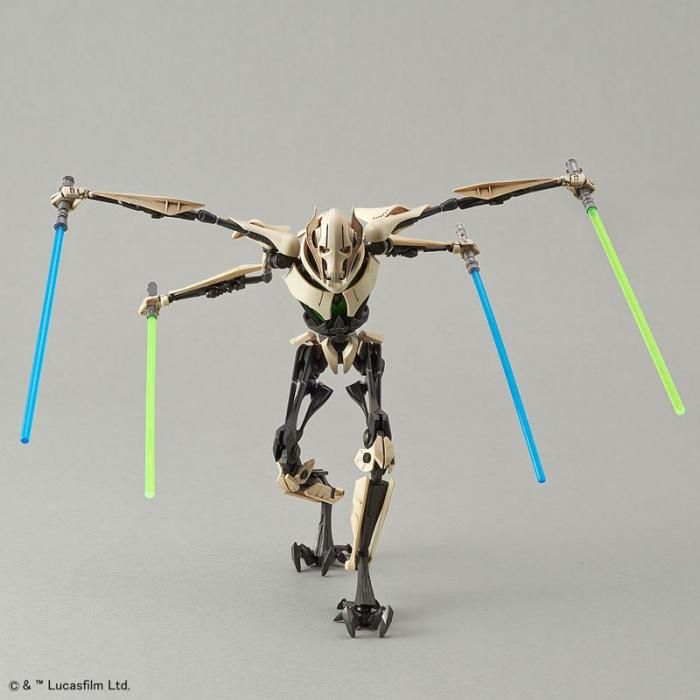 スター・ウォーズ 1/12 グリーヴァス将軍 プラモデル（再販