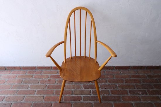 ERCOL/アーコール/クエーカーチェアー/アーム付き(1) - 西荻窪アンティーク・古家具・古道具のカフェスタイル雑貨ショップ『ひぐらし古具店』