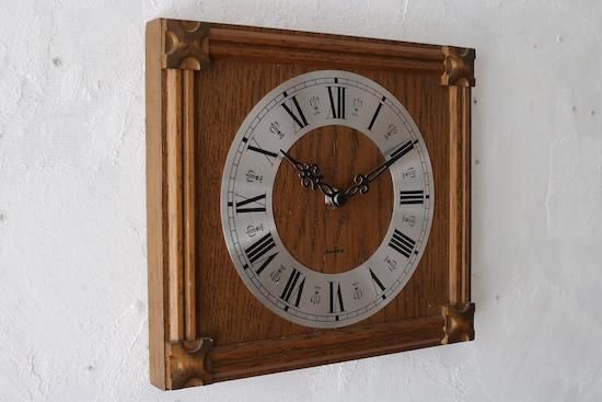 アンティーク掛け時計【キッチンクロック】木製｜HERMLE - カフェ