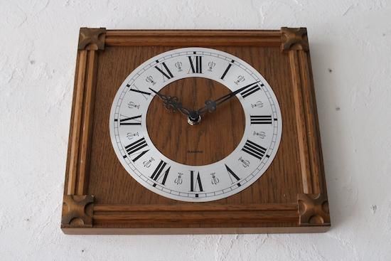 アンティーク掛け時計【キッチンクロック】木製｜HERMLE - カフェ