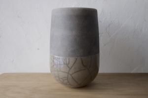 姥目樫灰釉リム鉢 | 19cm - WALL -CRAFT & ANTIQUE-