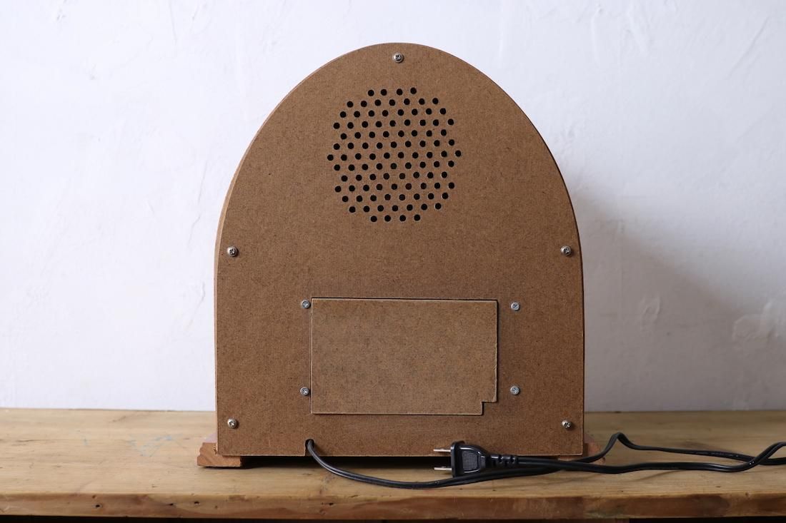 レトロラジオ/カセドラル型/スピーカーBluetooth/日本製/W29.5cm