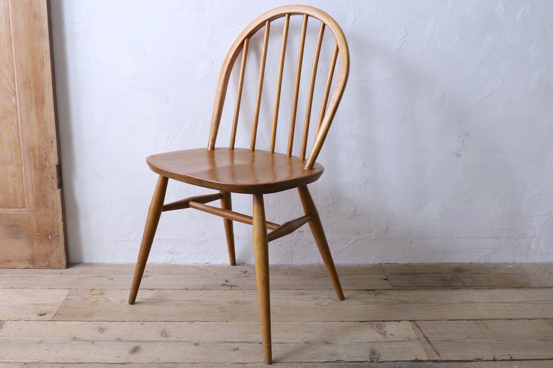 ERCOL/アーコールチェアー/フープバック/6本(B) - 西荻窪アンティーク・古家具・古道具のカフェスタイル雑貨ショップ『ひぐらし古具店』