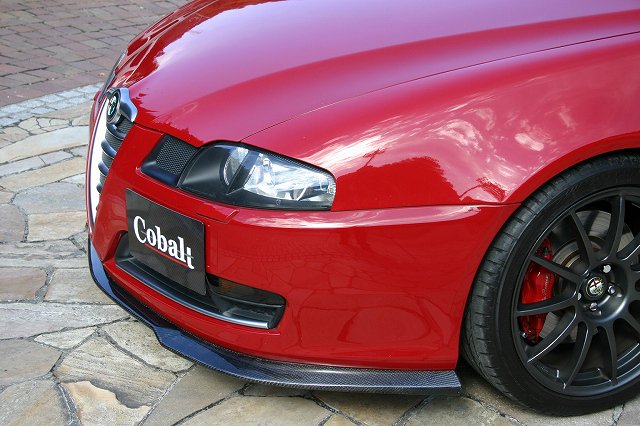 アルファロメオ GT用 カーボンリップスポイラー　年式：'04-'11 - 欧州車・アルファ・アバルト・ルノー・アウディなど　 リップスポイラー＆エアロパーツメーカー | Cobalt（コバルト）