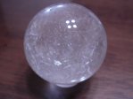  ルチル水晶（クォーツ）　丸玉　　　42ミリ珠