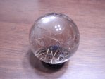  ルチル水晶（クォーツ）　丸玉　　　35ミリ珠