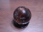  ルチル水晶（クォーツ）　丸玉　　　23.8ミリ珠
