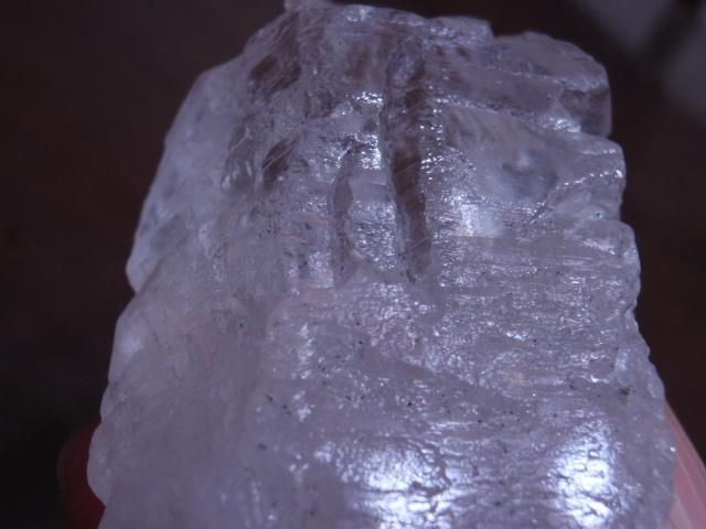 ヒマラヤ エッチドクォーツ（蝕像水晶）アイスクリスタル 「五徳」