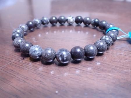 天照石 高千穂産 ブレスレット 「五徳」