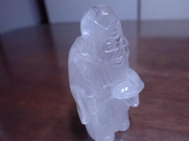 七福神（置物・袋入り／水晶） – 天然石の店 ふうちゃん