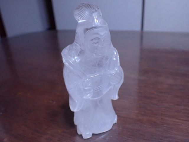 七福神　置物　水晶付き 七福神／水晶・置物・台座付き – 天然石の店 ふうちゃん