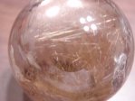 大地の神秘　ルチル水晶　丸玉　　39ミリサイズ
