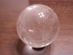ルチル水晶　丸玉　　　46.5ミリ珠