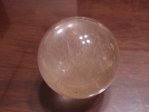 ルチル水晶　丸玉　　　56.5ミリ珠