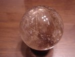ルチル水晶　丸玉　　　　　45ミリ珠