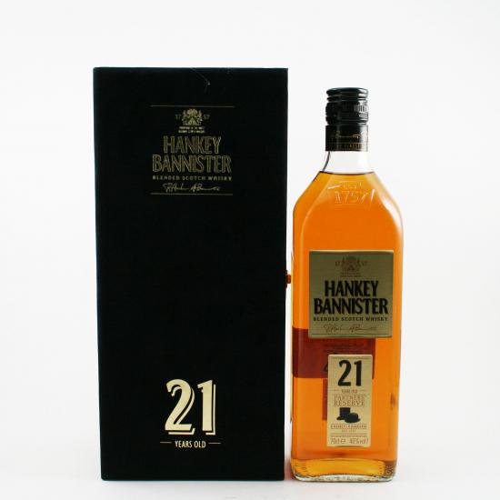 ハンキー バニスター 21年 - 飲料/酒