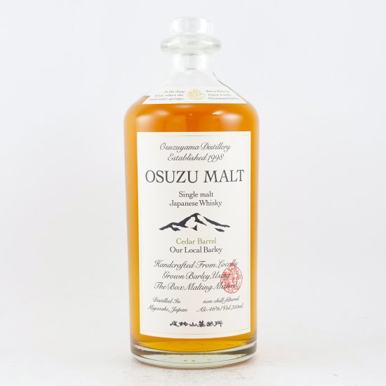 OSUZU MALT Cedar Barrel - 大阪の洋酒専門店　千雅　 テキーラ・ラム・ジン・リキュール・ウィスキー・クラフトビールの販売。通販・店頭販売と業務用配送もしています。