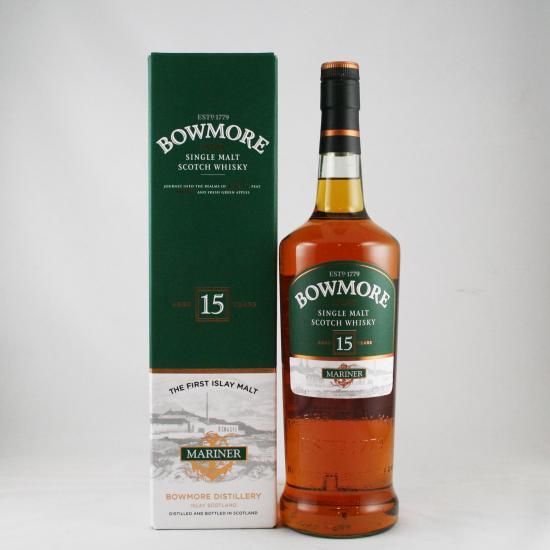 古酒ボウモアBOWMORE15年マリナースコッチウイスキー未開封入手困難品