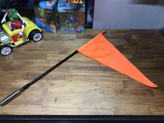 FIRESTIK Safety Flags ２フィートブラックポール - ＣＲＥＡＴＩＶＥ ＣＡＲ ＳＴＯＲＥ ＴＡＳＫ