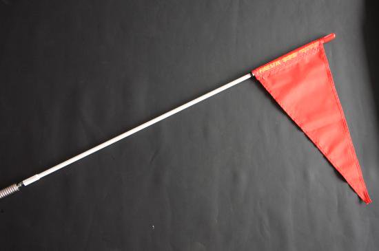 FIRESTIK Safety Flags ホワイトポール - ＣＲＥＡＴＩＶＥ ＣＡＲ ＳＴＯＲＥ ＴＡＳＫ