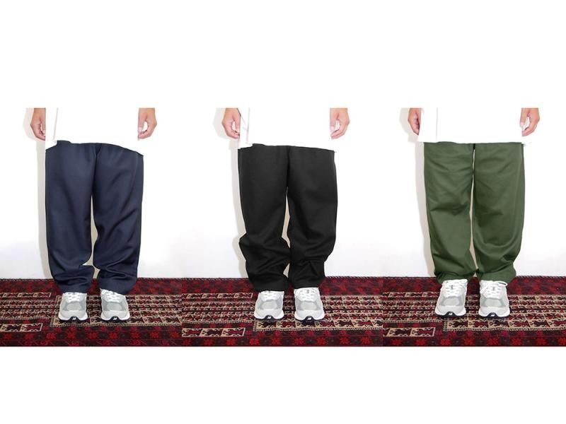 Yuan Stripe Tuck Pants - その他