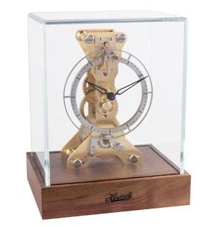 ヘルムレ機械式スケルトン置時計 [hermle 23047]