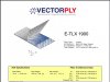 Vecterply社　19oz Triaxial 45/-45/0  668 g/m　幅420ｍｍ