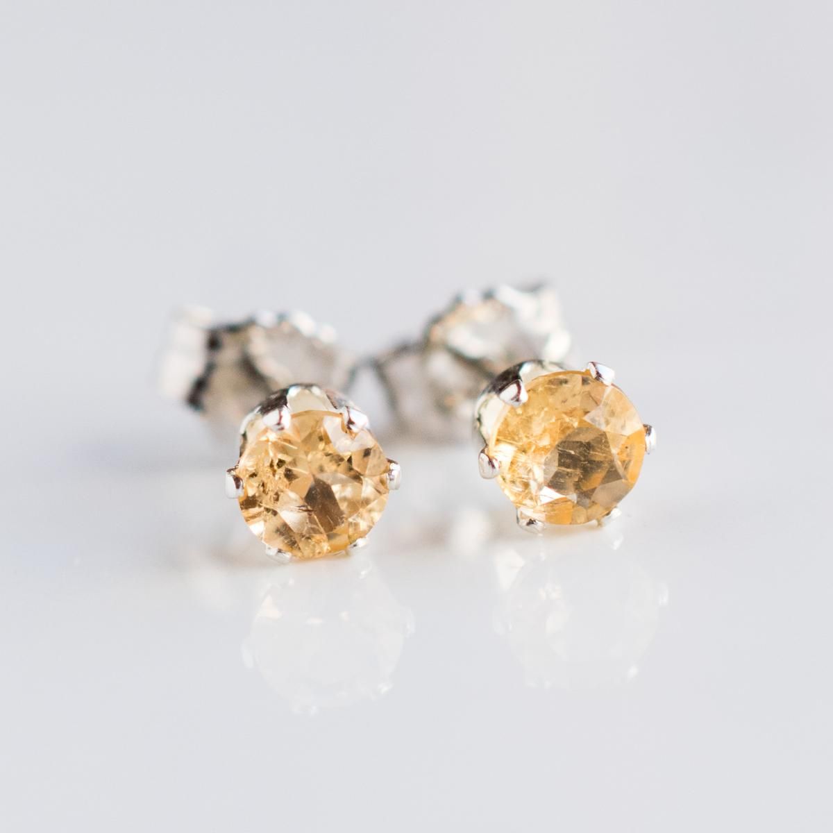 No.1808　淡水パールケシ　ペリドット　インペリアルトパーズ　天然石ピアス ペリドット ピアス 18金 18k 金 天然石 【enlille-oliva